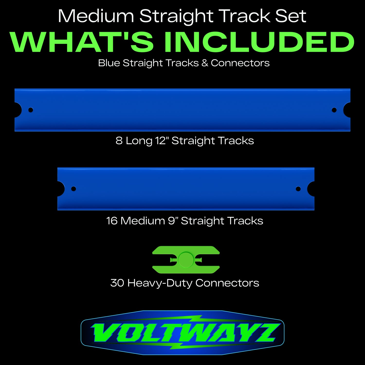 Medium Straight Track Set